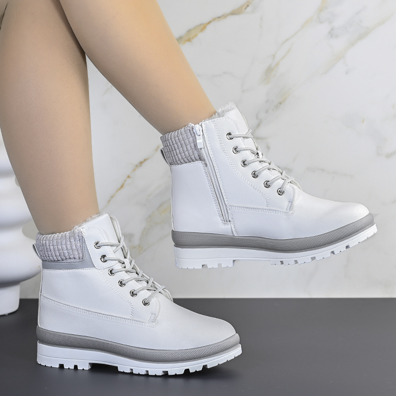 Ежедневни дамски боти B3126-2 White